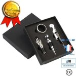 Coffret sommelier - td - accessoires ?nologie - plastique abs - noir - 26. 5x20x6. 5 cm