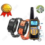 Collier de dressage - ecent - 800m - rechargeable - 100% impermable - pour 2 chiens