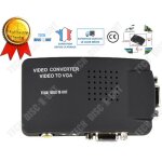 Td® convertisseur av vers vga pour ordinateur vers tv carte vidéo converter 1024 × 768p à 60hz convertisseur ... Td® convertisseur av vers vga pour ordinateur vers tv carte vidéo converter 1024 × 768p à 60hz convertisseur ...