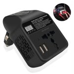 Td� convertisseur de puissance universel voiture inverseur onduleur tension port usb allume cigare adaptateur ...