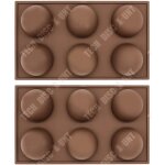 Moule à gâteau - td® - demi - boule sphère - silicone - 30x17. 5x3. 5 cm - anti - adhésif Moule à gâteau - td® - demi - boule sphère - silicone - 30x17. 5x3. 5 cm - anti - adhésif