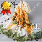 Écharpe - td® - soie - 180x90 cm - mode - automne / hiver Écharpe - td® - soie - 180x90 cm - mode - automne / hiver