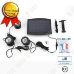 Td® Éclairage extérieur bassin jardin projecteur 18 led à triple tête lampe à Énergie solaire - lampe ... Td® Éclairage extérieur bassin jardin projecteur 18 led à triple tête lampe à Énergie solaire - lampe ...