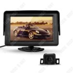 Td cran lcd 4. 3 pouces + camra de voiture plus 10m cble vido voiture affichage de recul camra ...