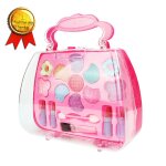 Jeu de cration maquillage - lunavo - coffret beaut - couleur rose - pour enfants