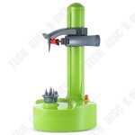 Td® Éplucheur Électrique multifonction pour fruits et légumes Éplucheur de pommes automatique en acier ... Td® Éplucheur Électrique multifonction pour fruits et légumes Éplucheur de pommes automatique en acier ...