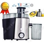 Td extracteur de jus fruits et lgumes mixeur petit dejeuner horizontal centrifugeuse antidrapant pressage ...