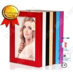 Cadre photo - td� - fashion home d�cor - bois - rouge - 6 pouces - 1 photo