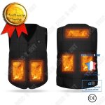 Td® gilet chauffant femme col en v usb charge intelligente gilet chauffant gilet chaud avec banque dalimentati ... Td® gilet chauffant femme col en v usb charge intelligente gilet chauffant gilet chaud avec banque dalimentati ...