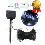 Td guirlande solaire exterieure guinguette jardin led blanc froid multicolore lumineuse sapin interieur ...