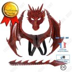 Td® halloween decoration ensemble de masques de queue dailes de dragon pour enfants Td® halloween decoration ensemble de masques de queue dailes de dragon pour enfants