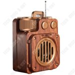Td haut - parleur bluetooth sans fil radio de haute qualit style rtro amricain portable mini bureau ...
