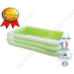 Td intex piscine gonflable rectangulaire pour la famille - 262x175x056m