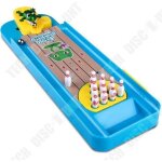 Jeu de soci�t� - lunavo - mini bowling - 10 quilles - 2 billes - kit �ducatif interactif