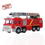 Td® jouet camion de pompier pour enfants système pulvérisation eau fonctionnalité sonore lumière led ... Td® jouet camion de pompier pour enfants système pulvérisation eau fonctionnalité sonore lumière led ...