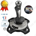 Joystick de simulation de vol - td - usb - raliste - prcis - compatible pc