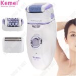 pilateur lectrique - kemei - kemei - 1981 - multifonction 3 en 1 - rechargeable - autonomie 40 min