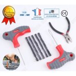 Kit de r�paration de pneu - td� - 4 pi�ces - compatible voiture moto quad v�lo - sac inclus