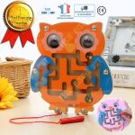 Td labyrinthe jeu de socit junior dvd livre magntique magique chat bille 3d bille bb bois stylo ...