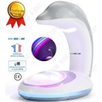 Lampe de chevet - td� - solaire - led - d�tecteur de mouvement - enfant - bleu