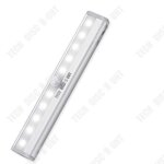 Lampe  dtecteur de mouvement - td - modle  piles - 10 perles lumineuses - lumire blanche - intrieur ...