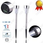 Td� lampe ext�rieure solaire d�tecteur �clairage jardin lanterne lumineuse led �conomie energie all�e ...