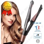 Lisseur 2 en 1 - professionnel - temprature rglable - cran lcd - cramique tourmaline - 15 mm max