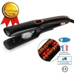 Lisseur à cheveux - td® - pro - double plaque - technologie vapeur - 5 niveaux de température Lisseur à cheveux - td® - pro - double plaque - technologie vapeur - 5 niveaux de température