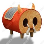 Litire pour chat ferme - td - quatre saisons - bois - doux - rsistant aux rayures