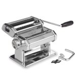Machine  ptes - td - manuelle - chrome et inox - gris et noir - 20 x 205 x 155 cm