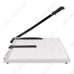Td massicot type de guillotine rgle darrt de positionnement verrouillage de scurit de la lame coupe ...