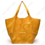 Sac � dos - td� - mode seau - cuir souple - grand - portable pour femmes