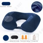Td® oreiller de voyage gonflable confort kit pour avion douleurs au cou support cou accessoire pour les ... Td® oreiller de voyage gonflable confort kit pour avion douleurs au cou support cou accessoire pour les ...
