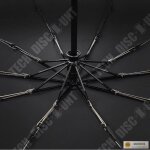 Parapluie - td - noir - rsistant au vent - automatique - pliable compact