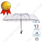 Td parapluie transparent triple parapluie pliant couple tudiant parapluie pliant ouverture automatique ...