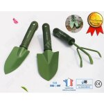 Td pelle  fleurs trois pices outils jardinage enfant adulte mini balcon femme fourche acier plantation ...