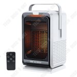 Chauffage de bureau - td - appareil de chauffage lectrique - 1000 w - programmable - cramique ptc