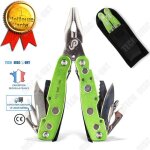 Td� pince multifonction coupante multiprise crocodile � rivets �tau amp�rem�trique 9 en 1 outils acier ...