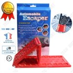 Plaque anti - enlisement - td® - piste récupération - pliable - caoutchouc - rouge Plaque anti - enlisement - td® - piste récupération - pliable - caoutchouc - rouge