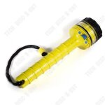 Lampe de poche led - td� - plong�e profonde - �tanche - 100 - 200 m�tres - jaune
