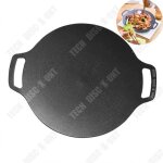 Poêle à griller - td® - ronde - 34cm - multi - fonctionnelle - compatible induction Poêle à griller - td® - ronde - 34cm - multi - fonctionnelle - compatible induction