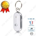 Td porte cl siffleur couleur blanche retrouver cls et porte cls haute qualit signal clignotement ...