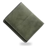 Porte - monnaie - cuir pu - vert - rtro - 10. 5cm x 9cm x 1cm - femme