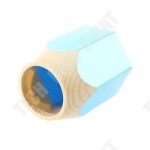 Pot  crayons - tech discount - bote en plastique - rangement bureau - pour enfants - lves primaire ...