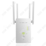 Td rpteur ac1200m 2. 4ghz et 5. 8ghz amplificateur de signal de routeur wifi sans fil ap extension ...