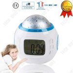 Rveil  projection - td - numrique - veilleuse - musique - thermomtre
