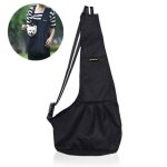 Sac pour animaux - td - transport pour chien - taille l - 3. 5 - 5kg - noir