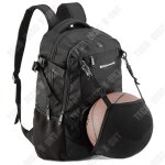 Sac à dos sport - td® - pliable - noir - pour basketball et football - usb intégré Sac à dos sport - td® - pliable - noir - pour basketball et football - usb intégré