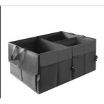 Sac de rangement - td� - organiseur de coffre - pliable - tissu oxford - noir