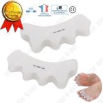 Separateur orteil hallux valgus vernis gel pedicure grande fin pied manucure soulagement douleurs coussinet ...